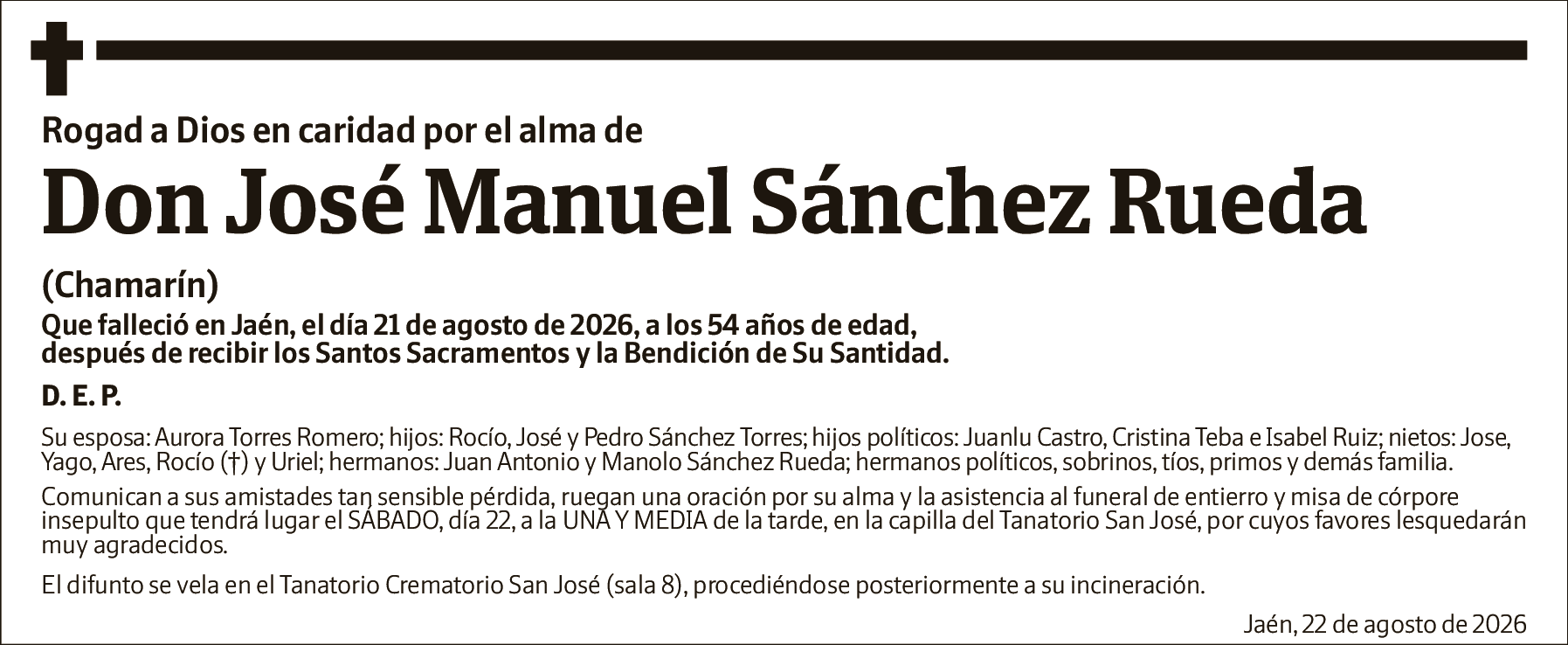 José Manuel Sánchez Rueda