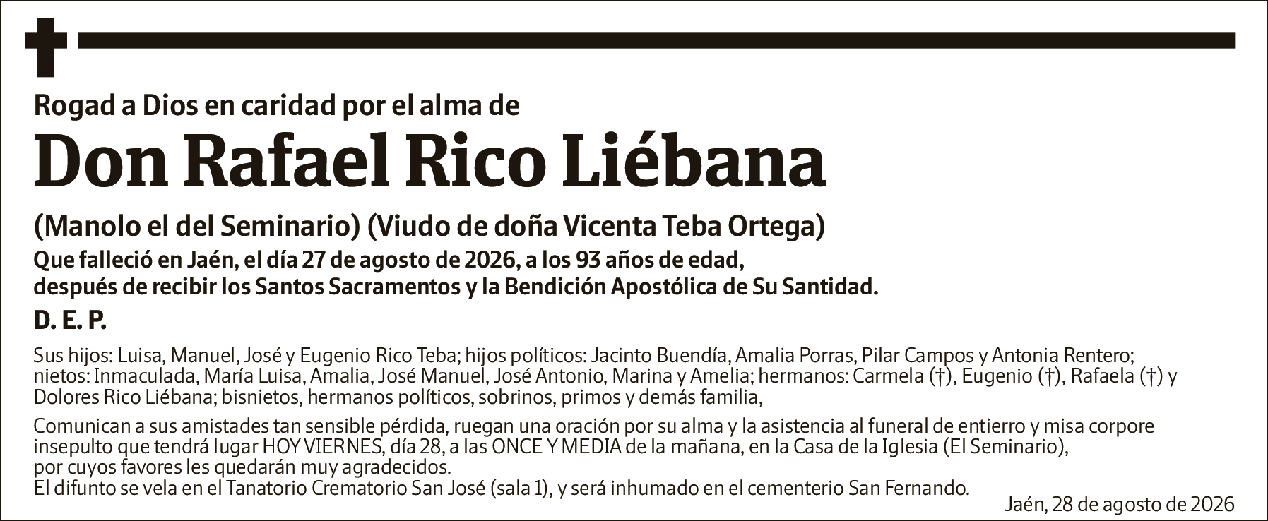 Rafael Rico Liébana