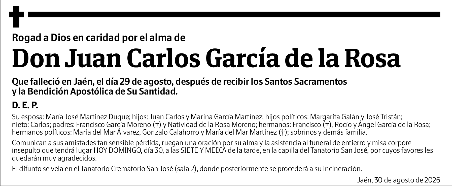 Juan Carlos García de la Rosa