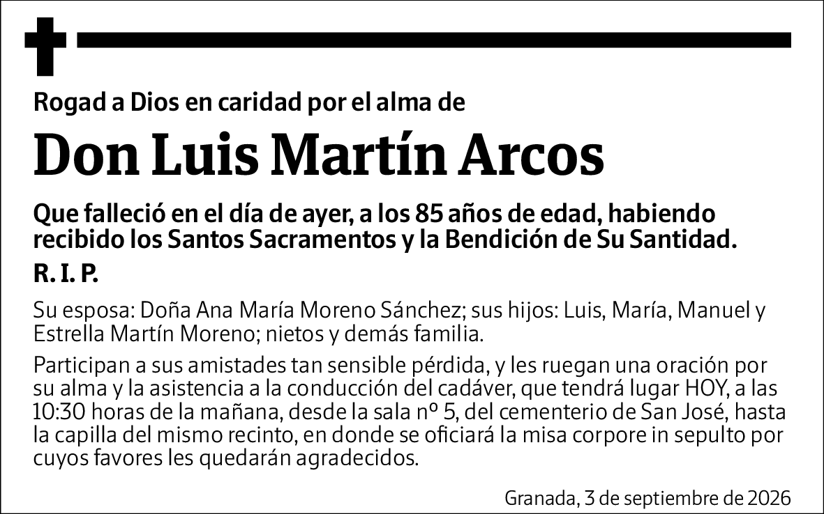 Luis Martín Arcos