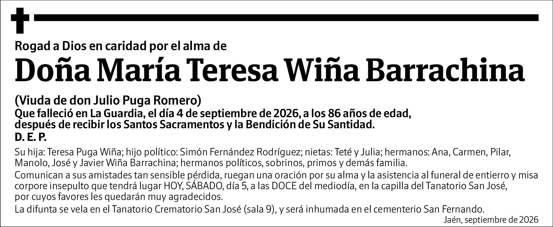 María Teresa Wiña Barrachina
