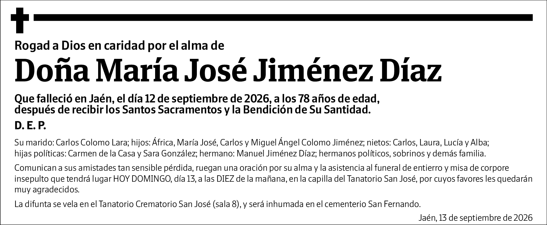 María José Jiménez Díaz