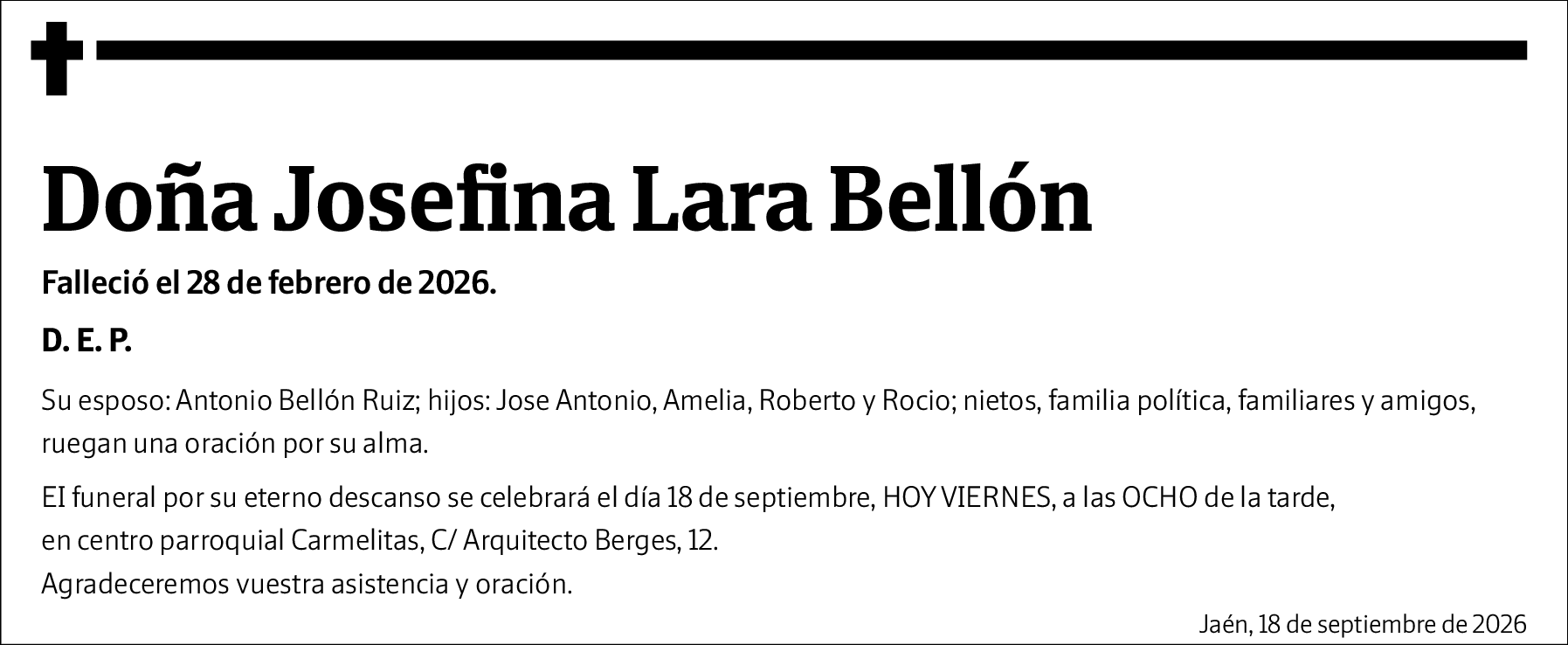 Josefina Lara Bellón