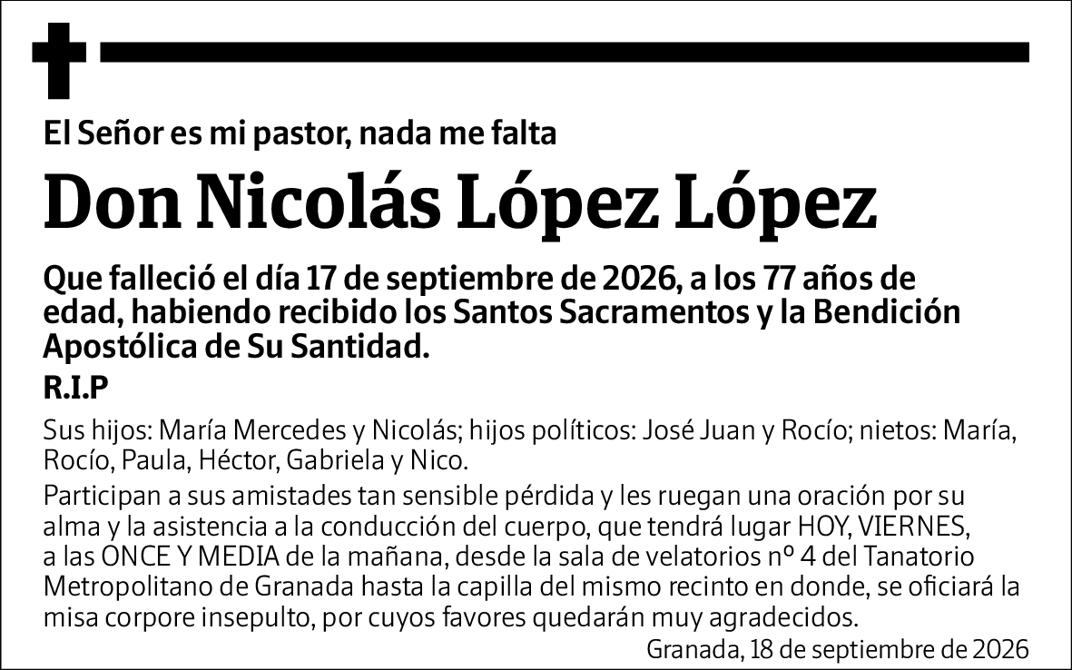 Nicolás López López