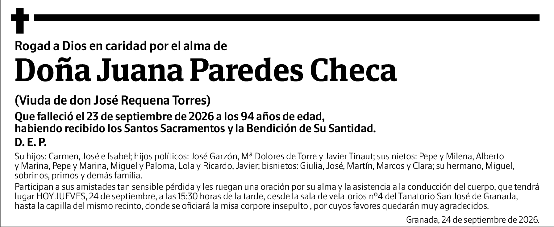 Juana Paredes Checa