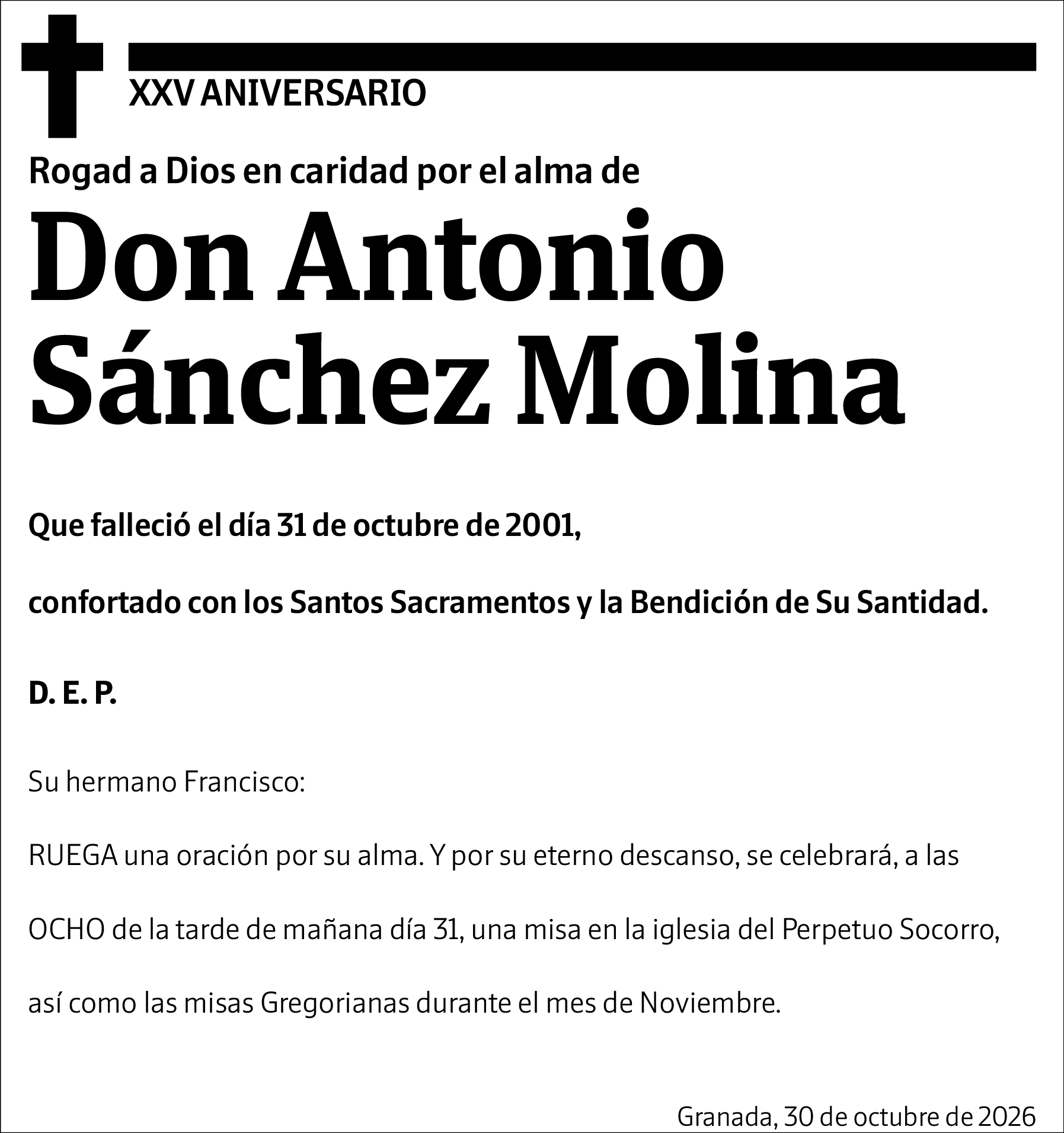 Antonio Sánchez Molina