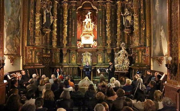 Acto de apertura celebrado en el Oratorio de San Juan de la Cruz./ROMÁN