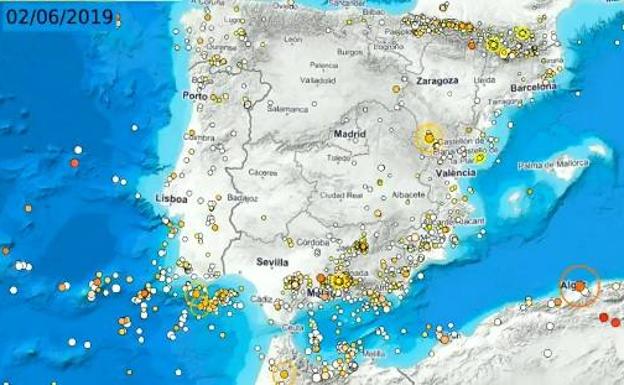 Terremotos en Granada | El vídeo del IGN que muestra la ...