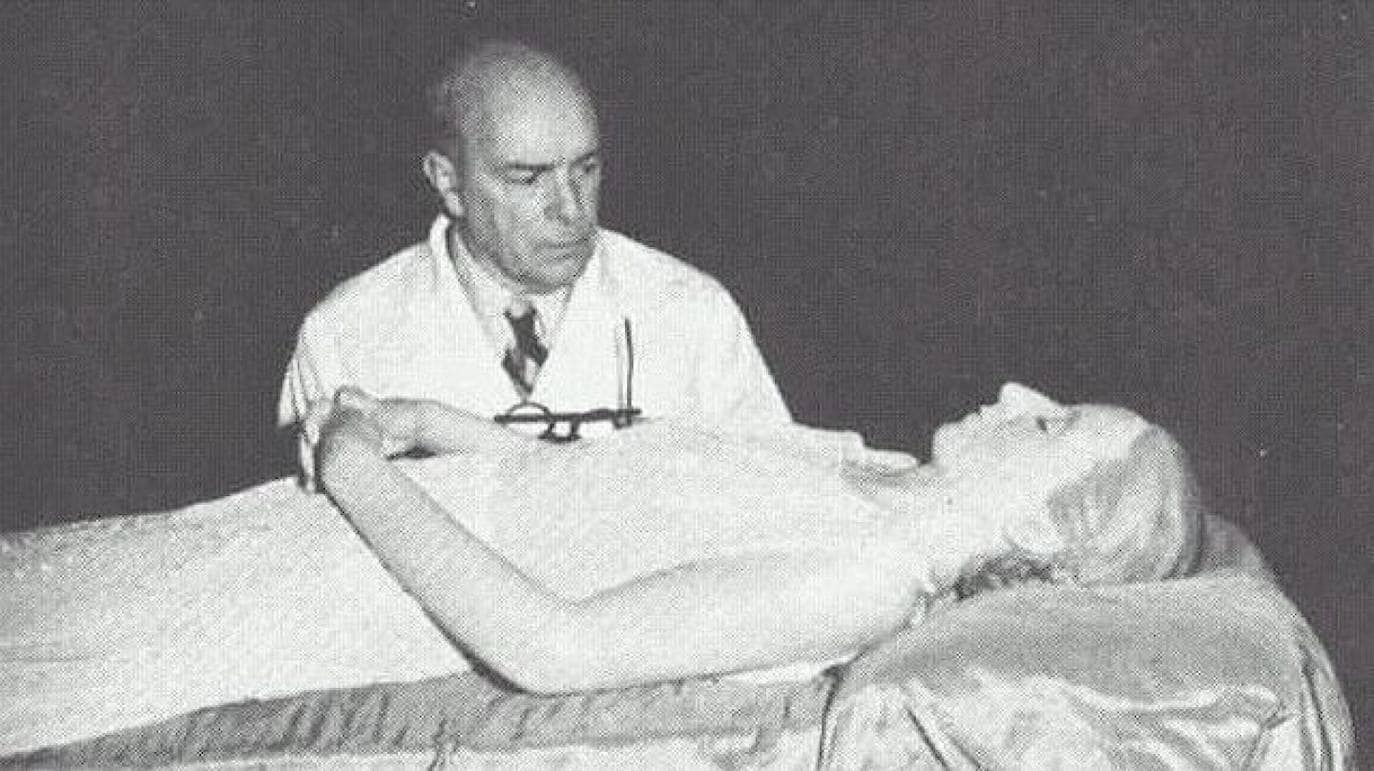 El cadáver embalsamado de Eva Perón/IDEAL