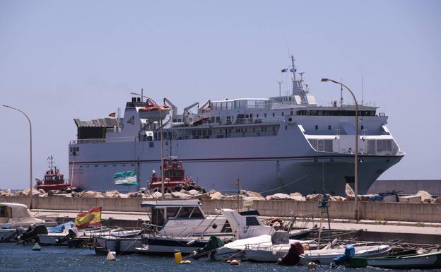 Así tendrá que ser el buque que haga la línea Motril-Melilla