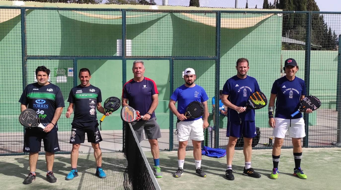 Componentes del equipo A de la Real Sociedad de Tenis. /C. A.