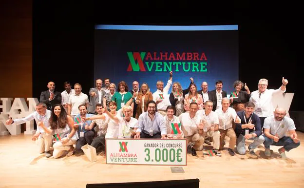 Entrega de premios en Alhambra Venture.