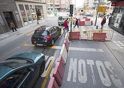 estos vehiculos circulan por un carril habilitado